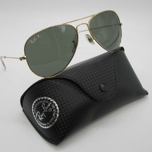 AUTHENTIC POLARIZED AVIATOR RAY BANS